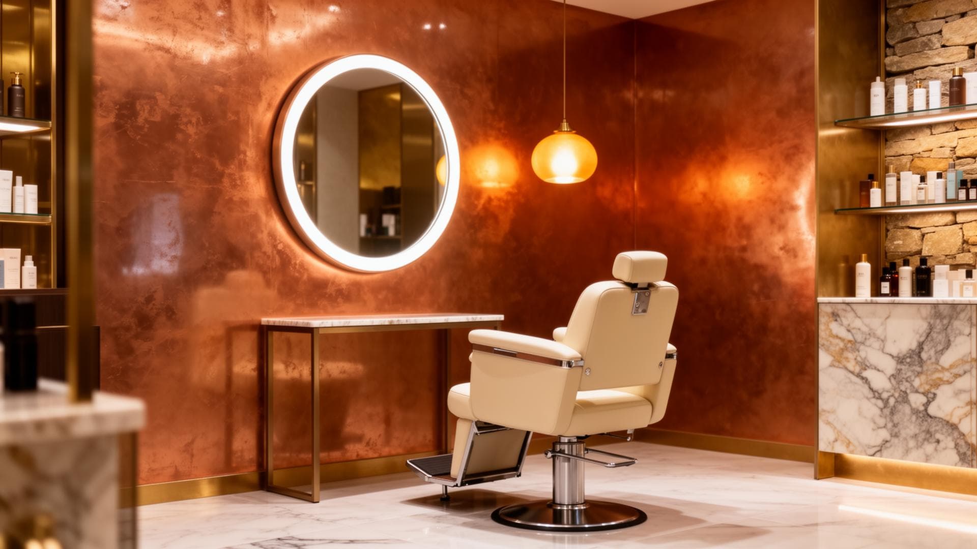Деталь интерьера салона Maison Lisse